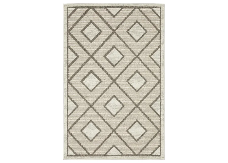 Tangier 3'3" x 5' Beige Rug