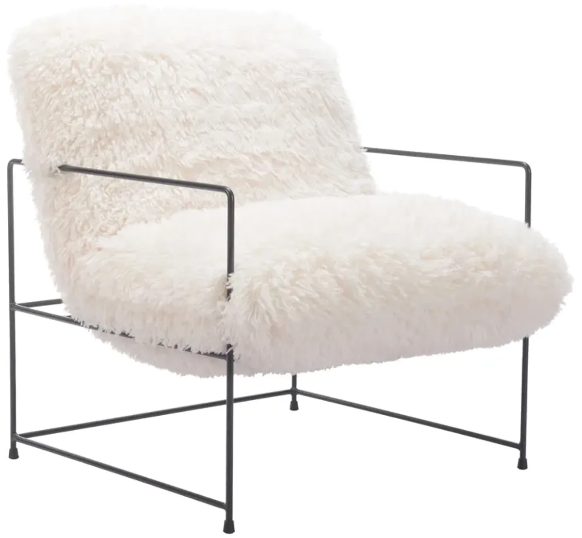 Pelut Accent Chair White