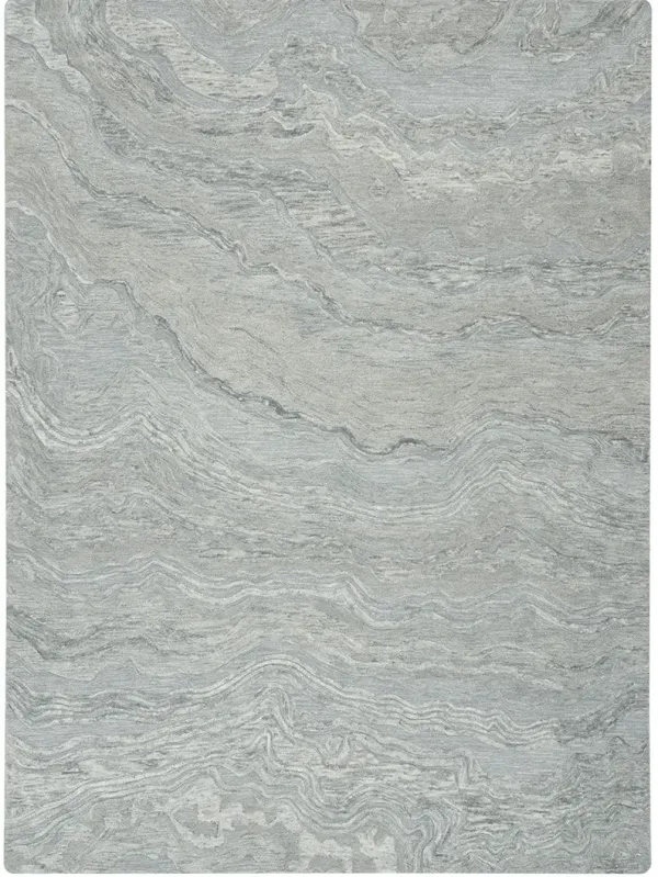 Graceful GRU01 Blue 7'9" x 9'9" Rug