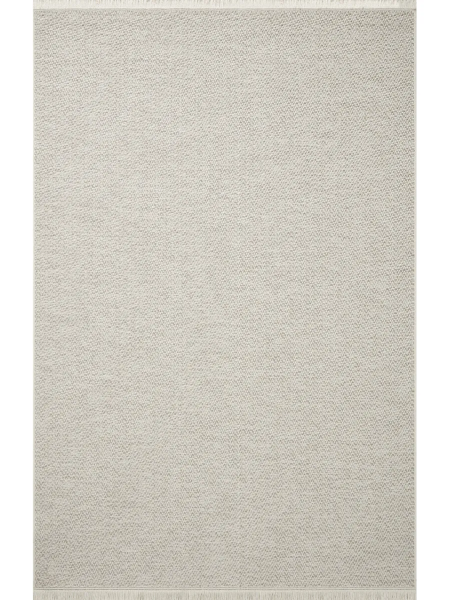 Malibu MAB-01 Ivory / Dove 2''3" x 7''7" Rug by Amber Lewis