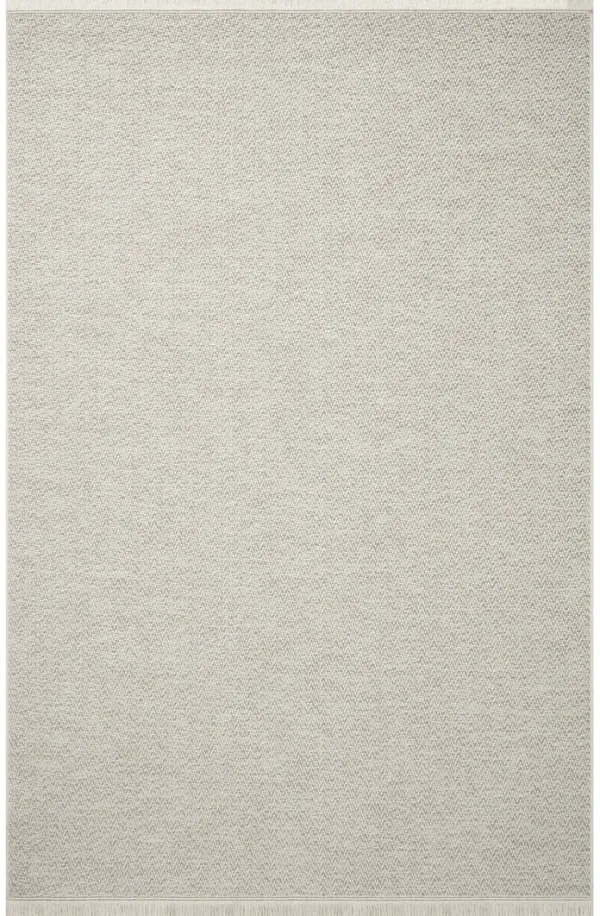 Malibu MAB-01 Ivory / Dove 2''3" x 7''7" Rug by Amber Lewis