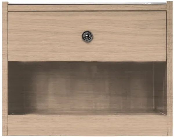 Streamdale Nightstand With Wireless Charging Station