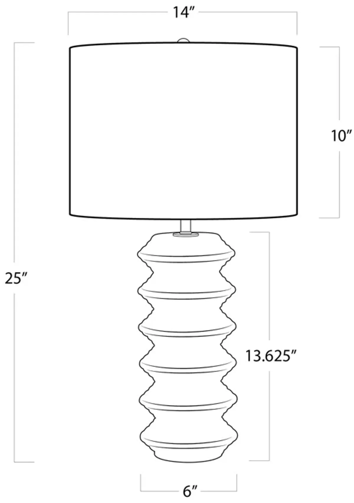 Nova Wood Table Lamp