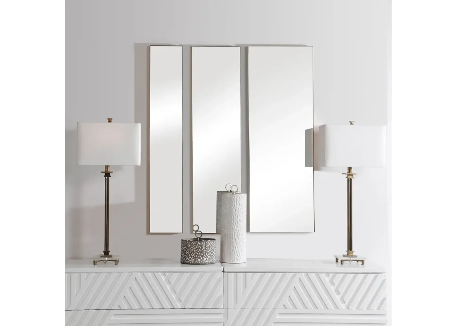 Uttermost Rowling Gold Mirrors, S/3