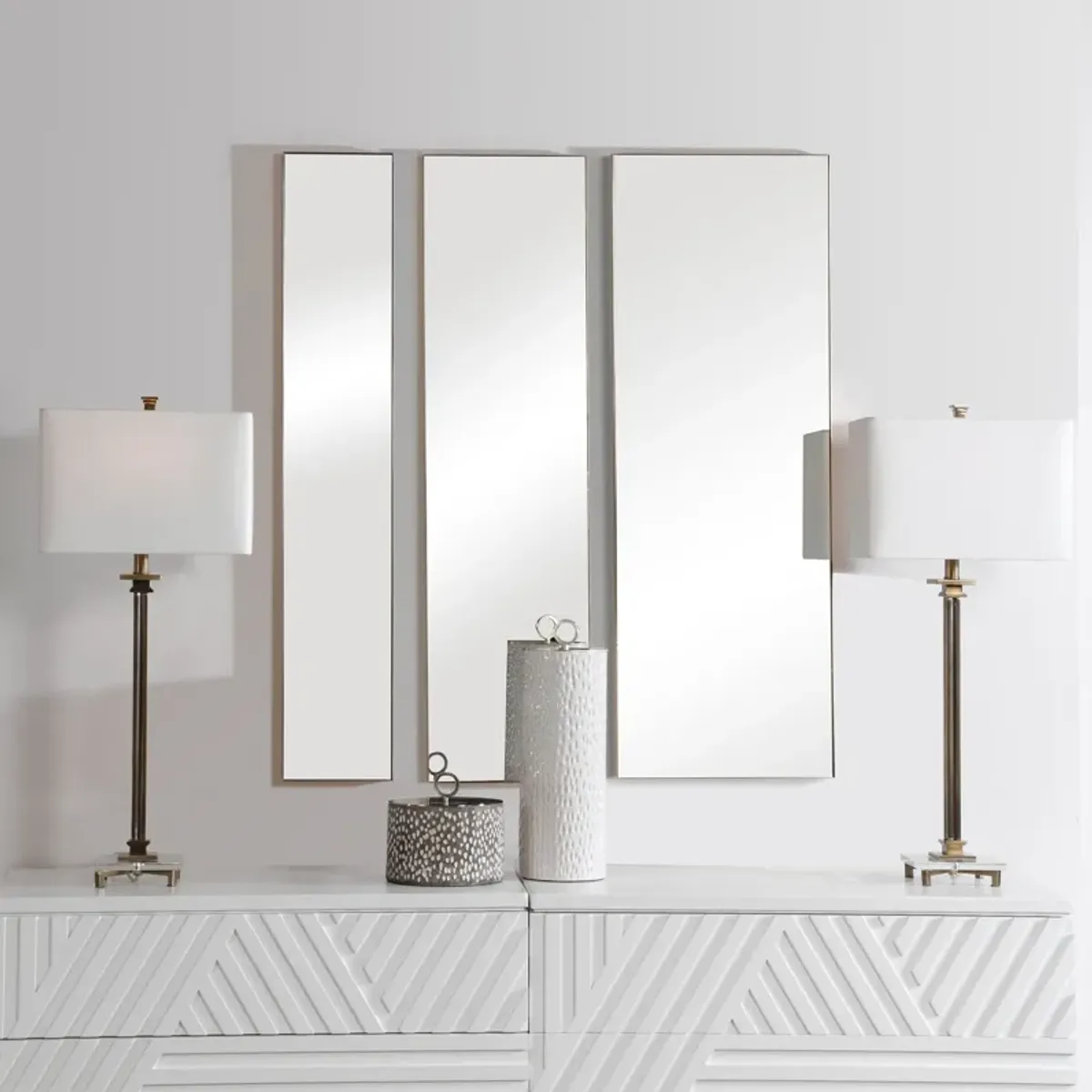 Uttermost Rowling Gold Mirrors, S/3