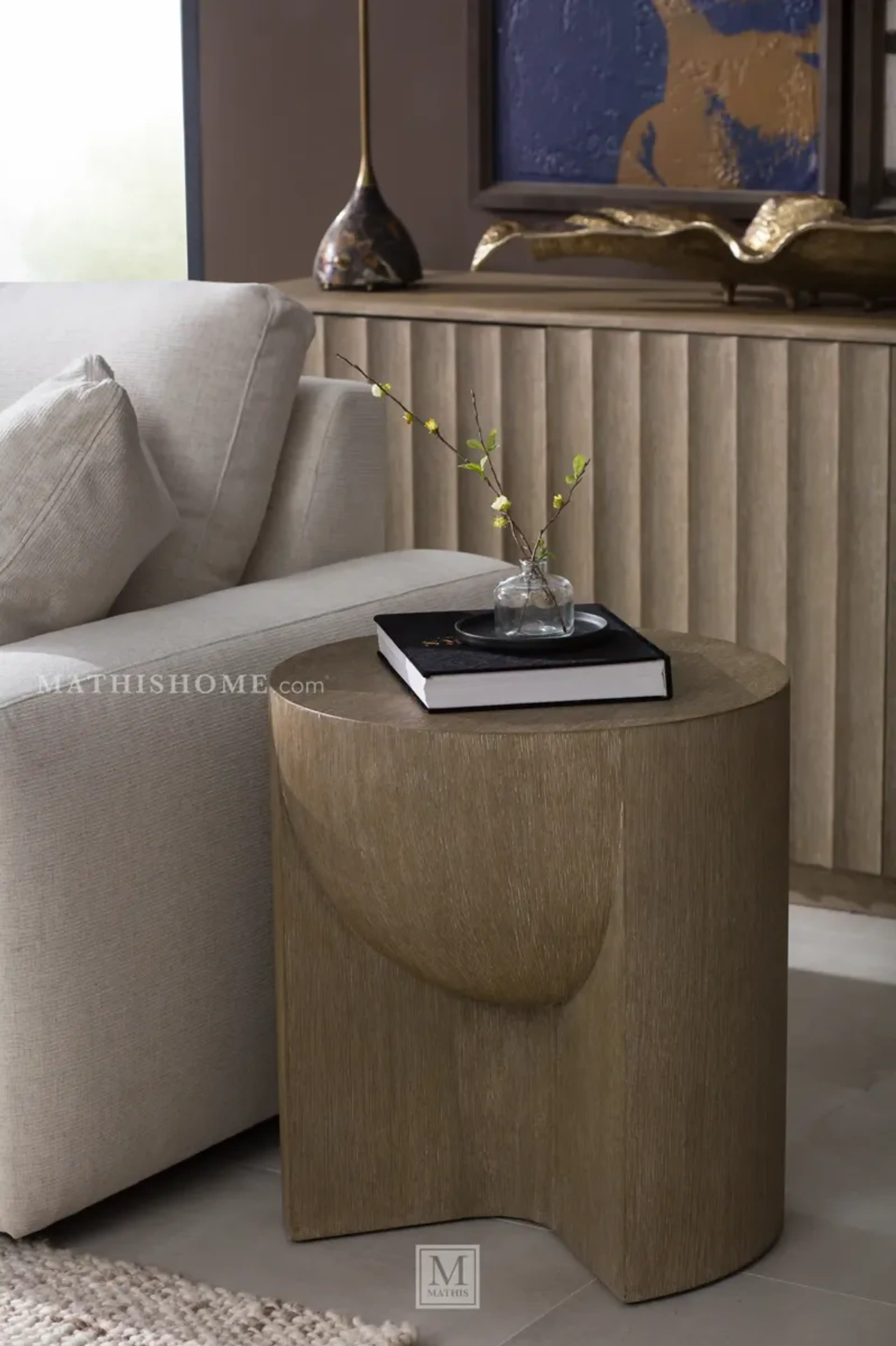 Loggia Side Table Mathis Home | Furniture.com