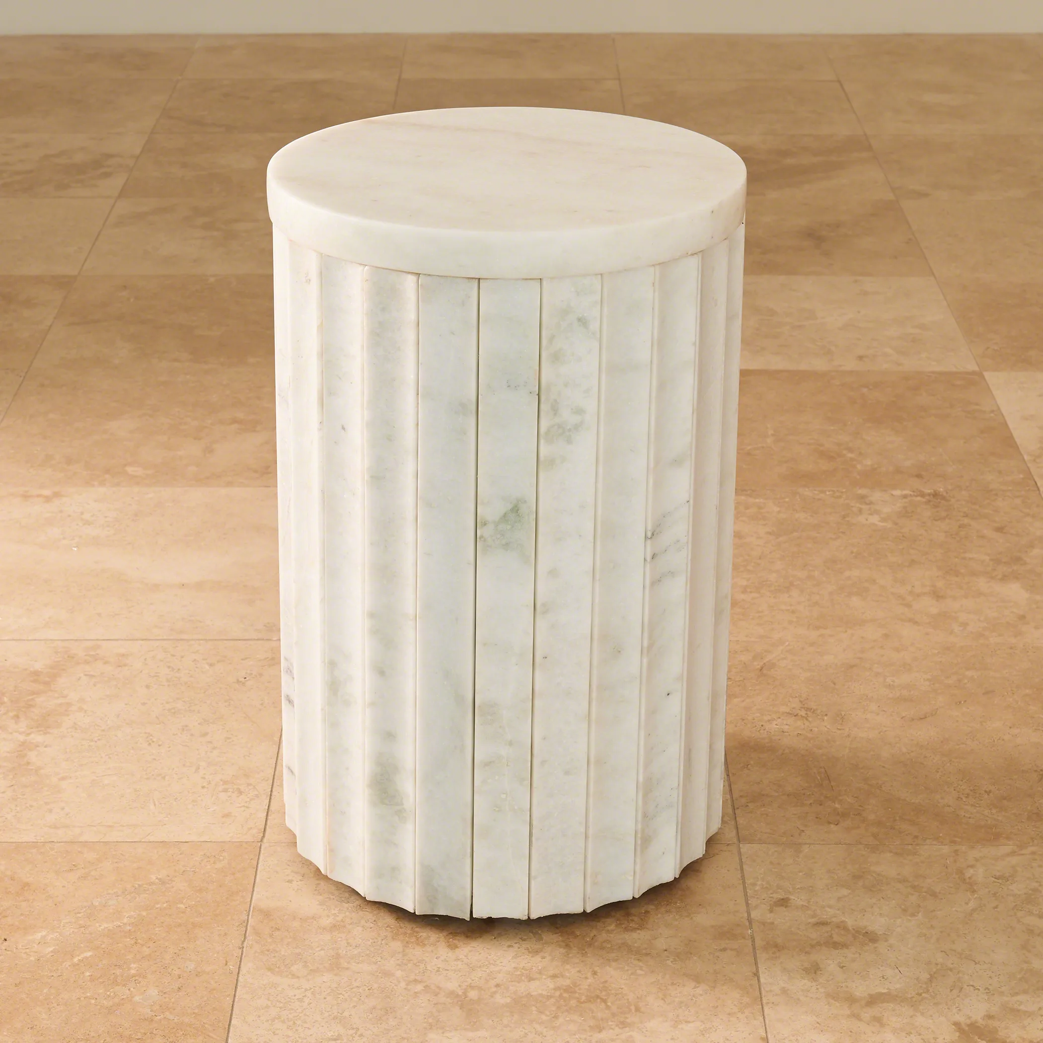 Marble Column Table