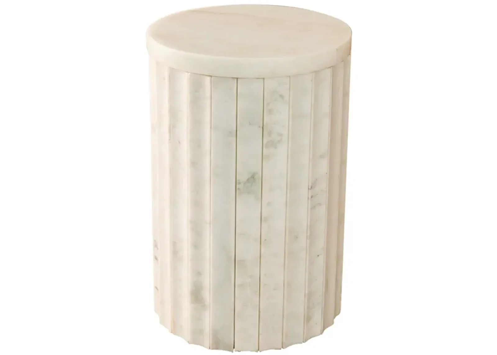 Marble Column Table