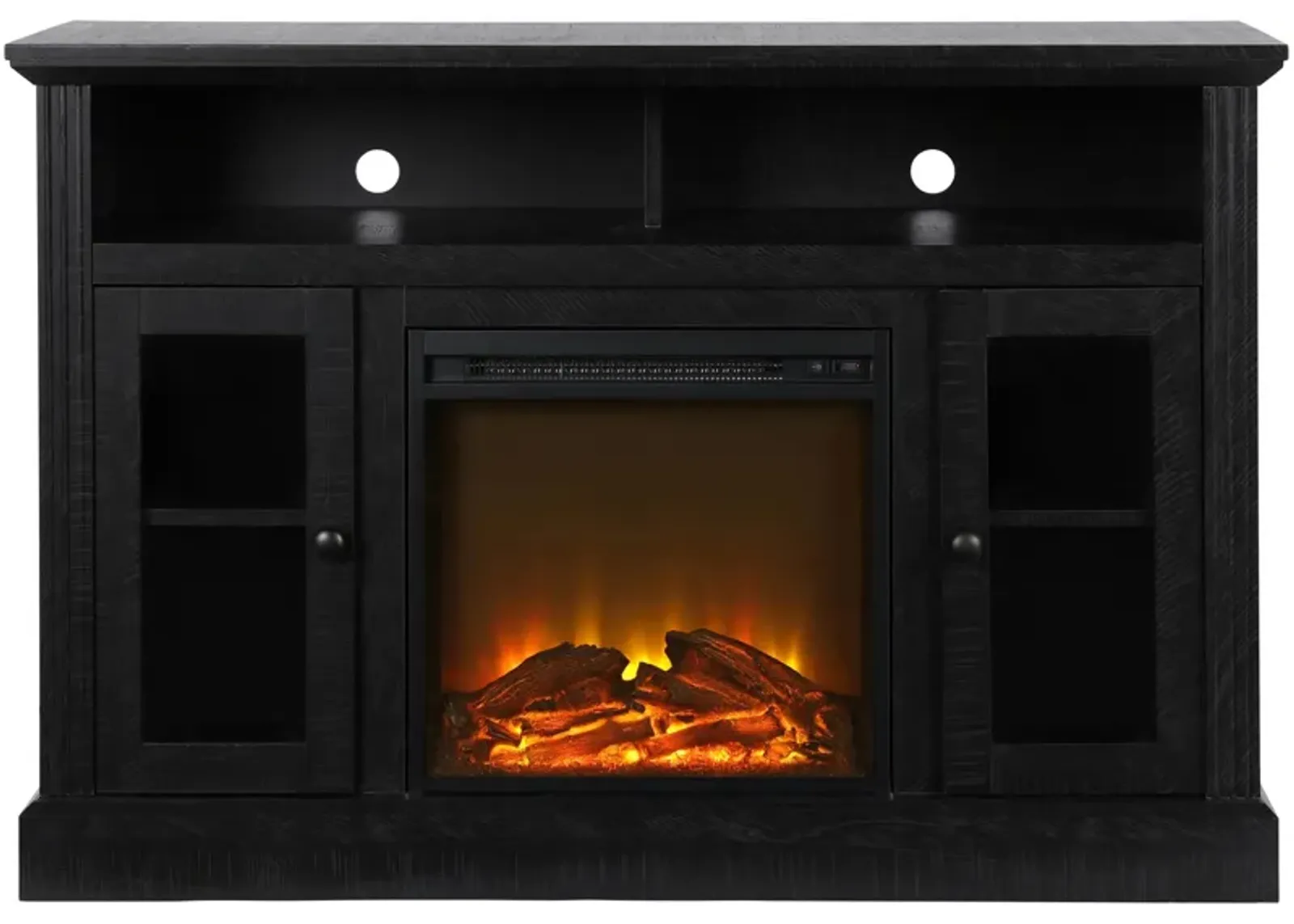 Chicago Electric Fireplace Space Heater TV Console for Flat Screen TVs up to 50"