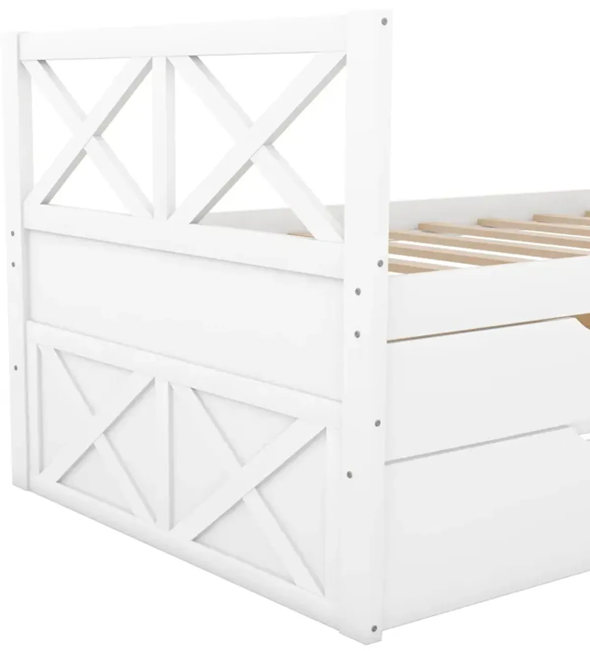 Merax Multi-Functional Daybed with Drawers and Trundle