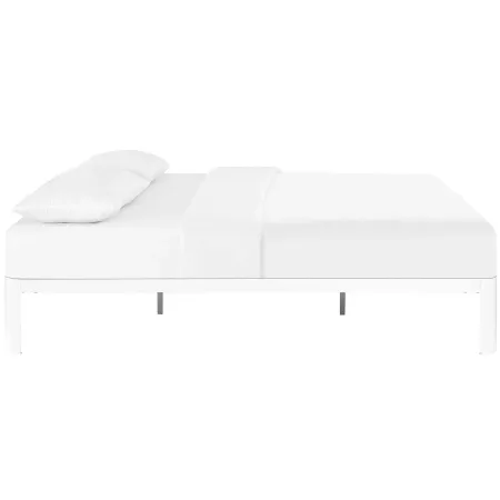 Corinne Full Bed Frame - White