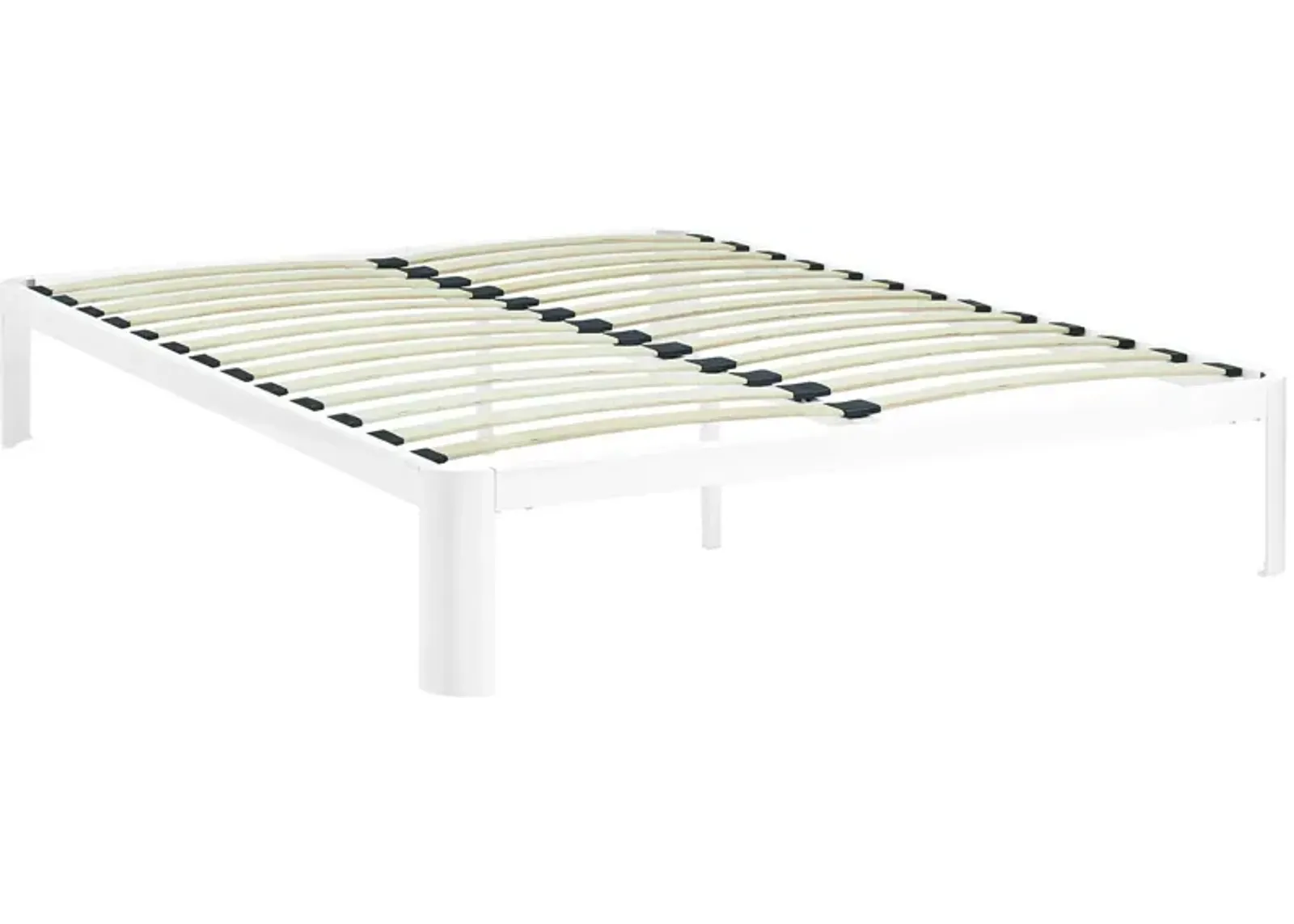 Corinne Full Bed Frame - White