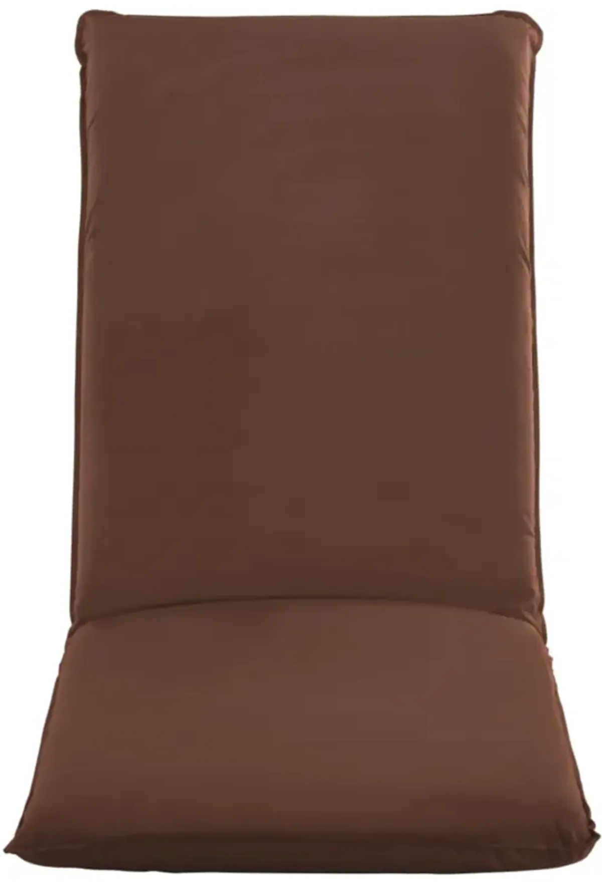 vidaXL Foldable Sunlounger Oxford Fabric Brown