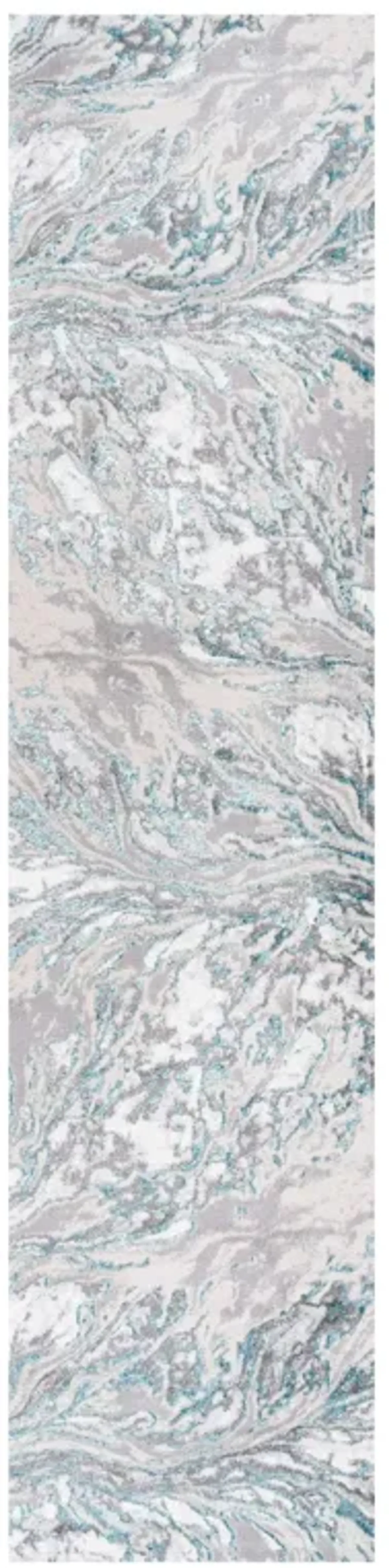 Swirl Marbled Abstract Area Rug