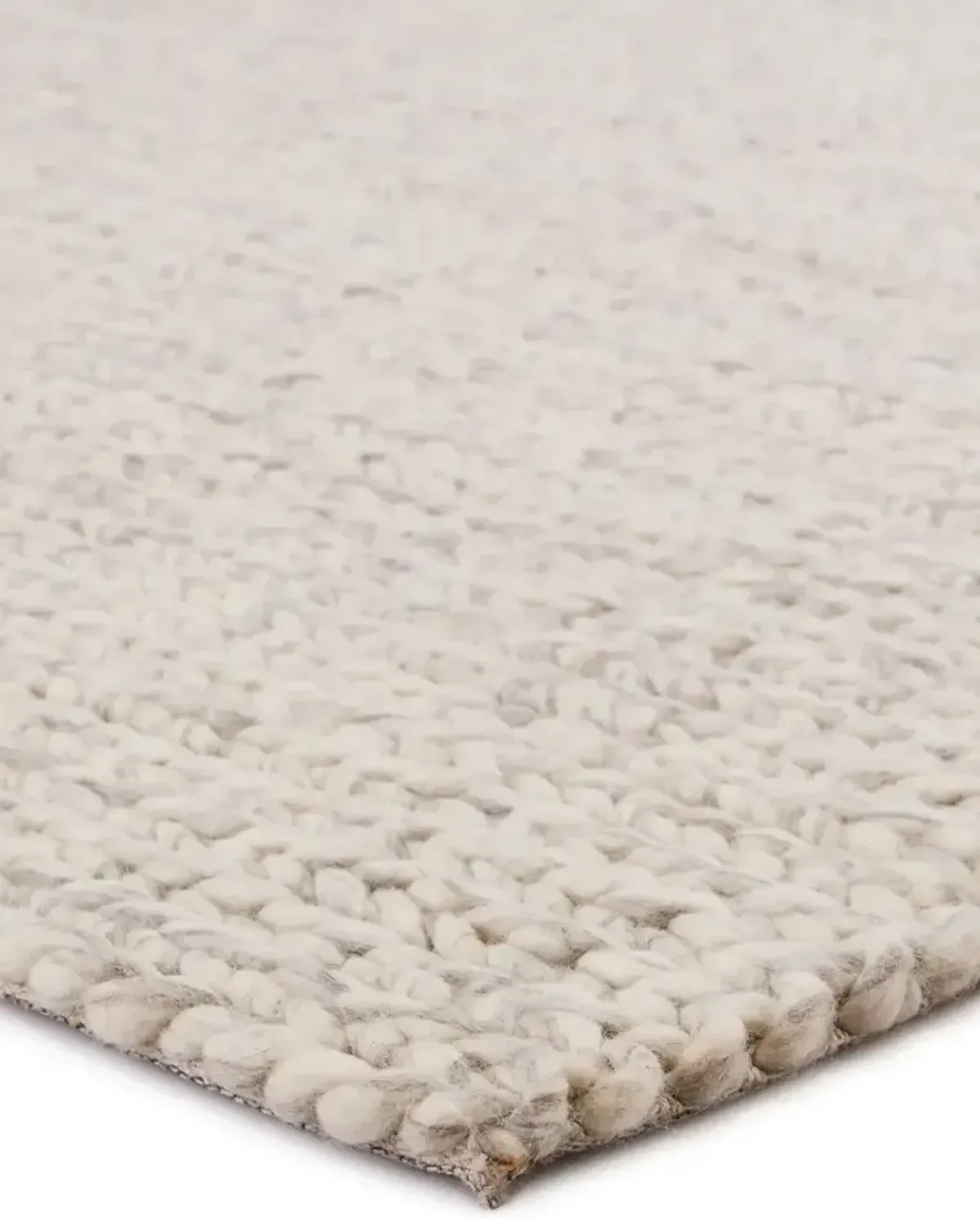 Scandinavia Dula Braiden White 10' x 14' Rug