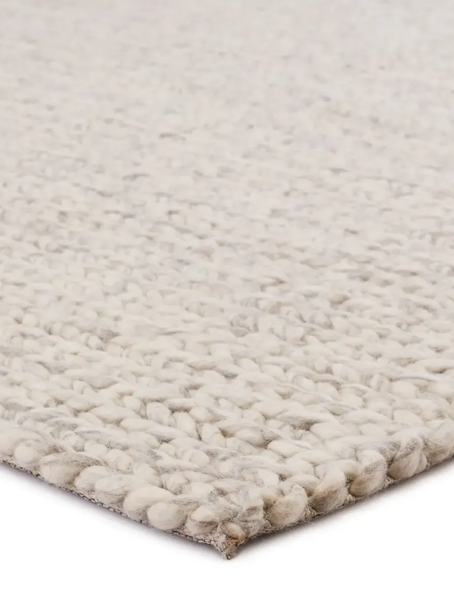 Scandinavia Dula Braiden White 10' x 14' Rug