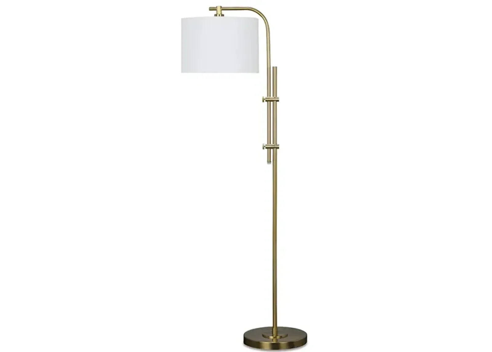 Baronvale Floor Lamp, Brass