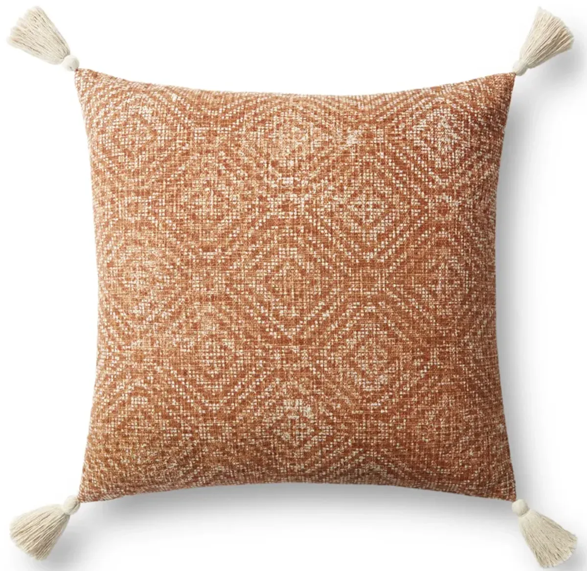 P0621 Orange 22"x22" Down Pillow