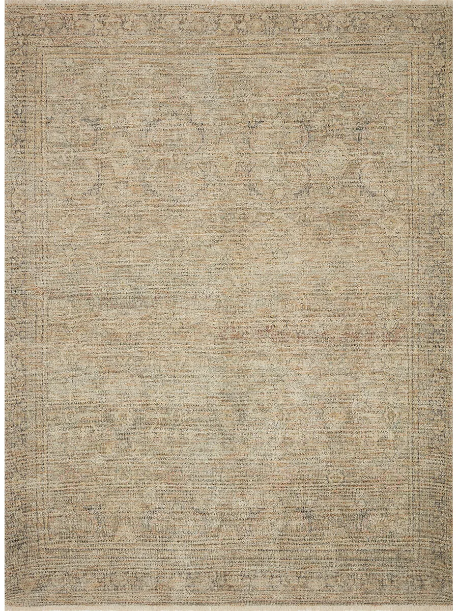 Priya PRY03 Olive/Graphite 9'3" x 13' Rug