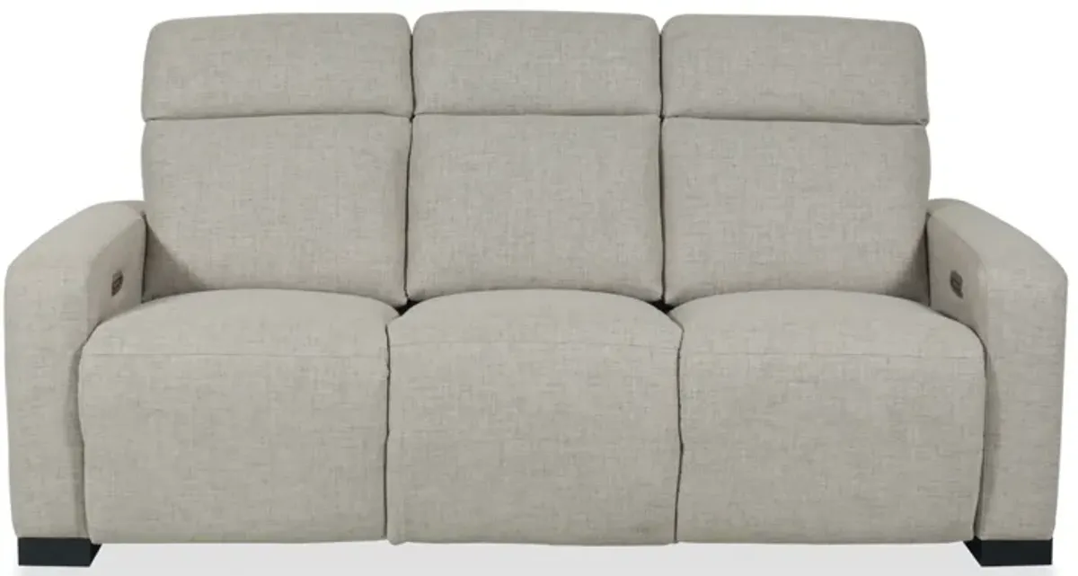 Acadia Taupe Reclining Sofa