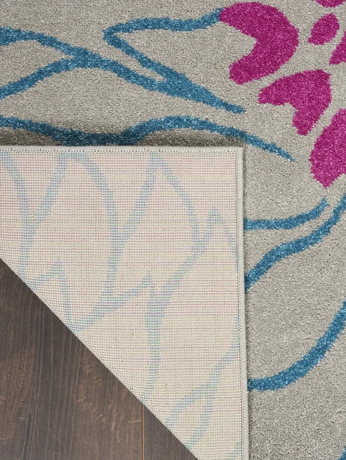 Passion PSN17 Gray 5' x Round Rug