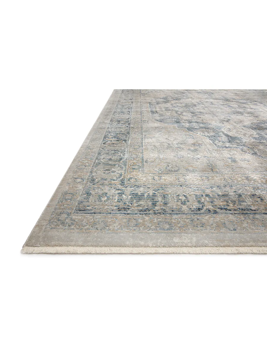 Elise Neutral/Blue 9'9" x 13' Rug