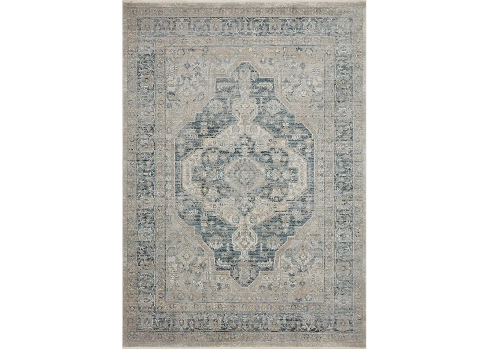 Elise Neutral/Blue 9'9" x 13' Rug