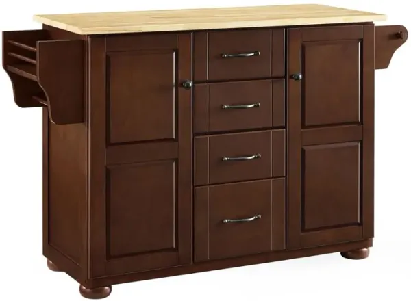 Eleanor Wood Top Kitchen Island