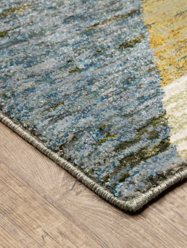 Strada 8'6" x 11'7" Gold Rug