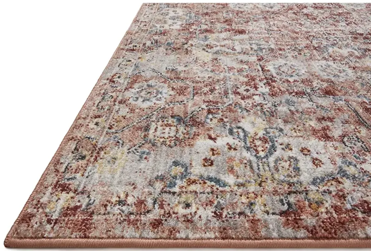 Cassandra CSN03 Rust/Ivory 3'9" x 5'9" Rug