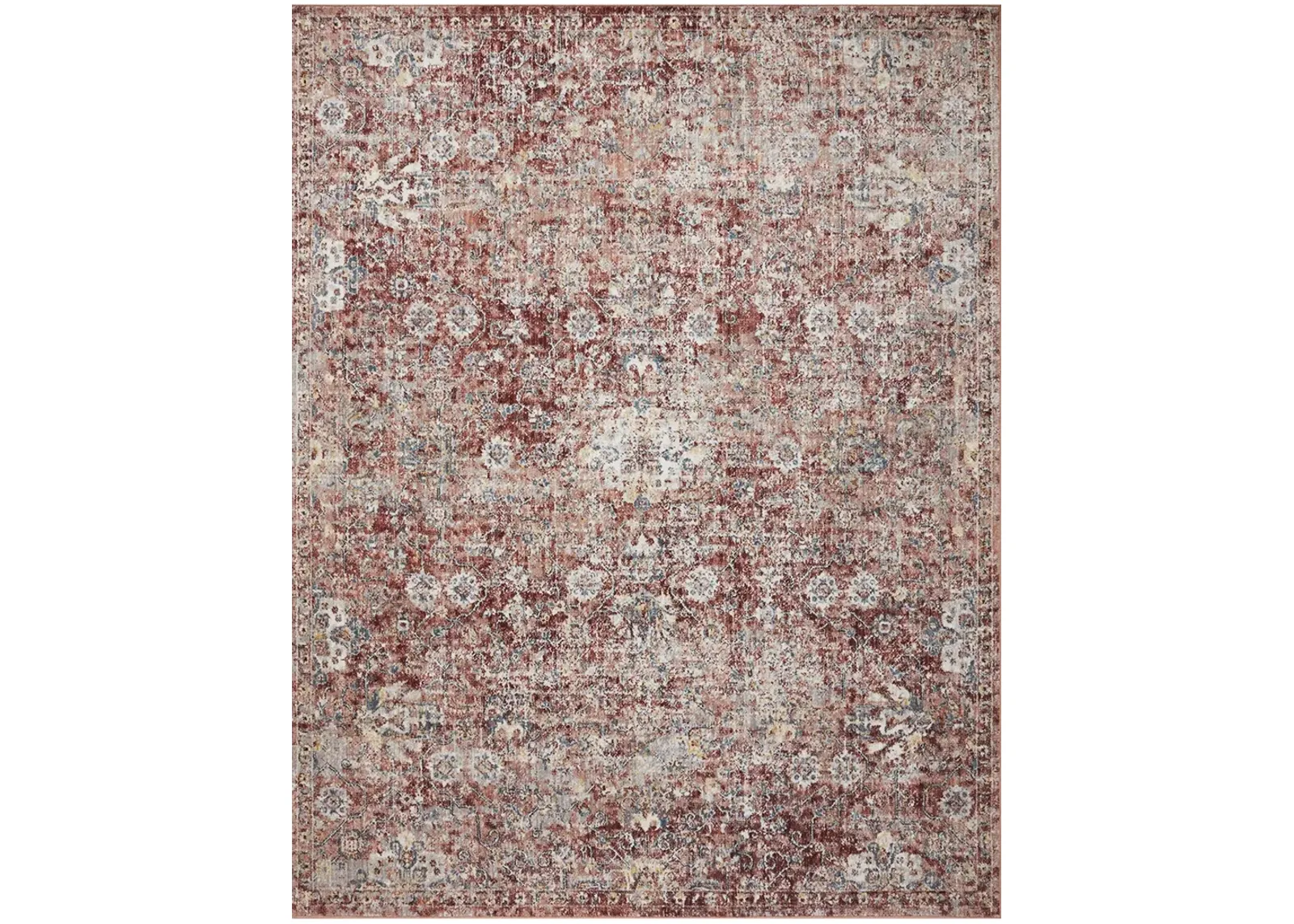 Cassandra CSN03 Rust/Ivory 3'9" x 5'9" Rug