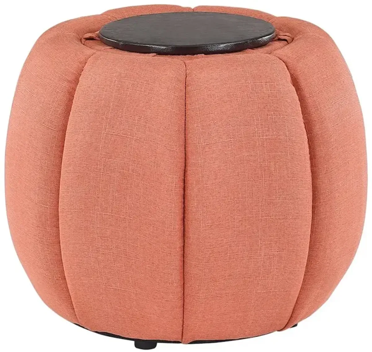 Convenience Concepts Designs4Comfort Daisy Storage Ottoman with Reversible Tray Lid