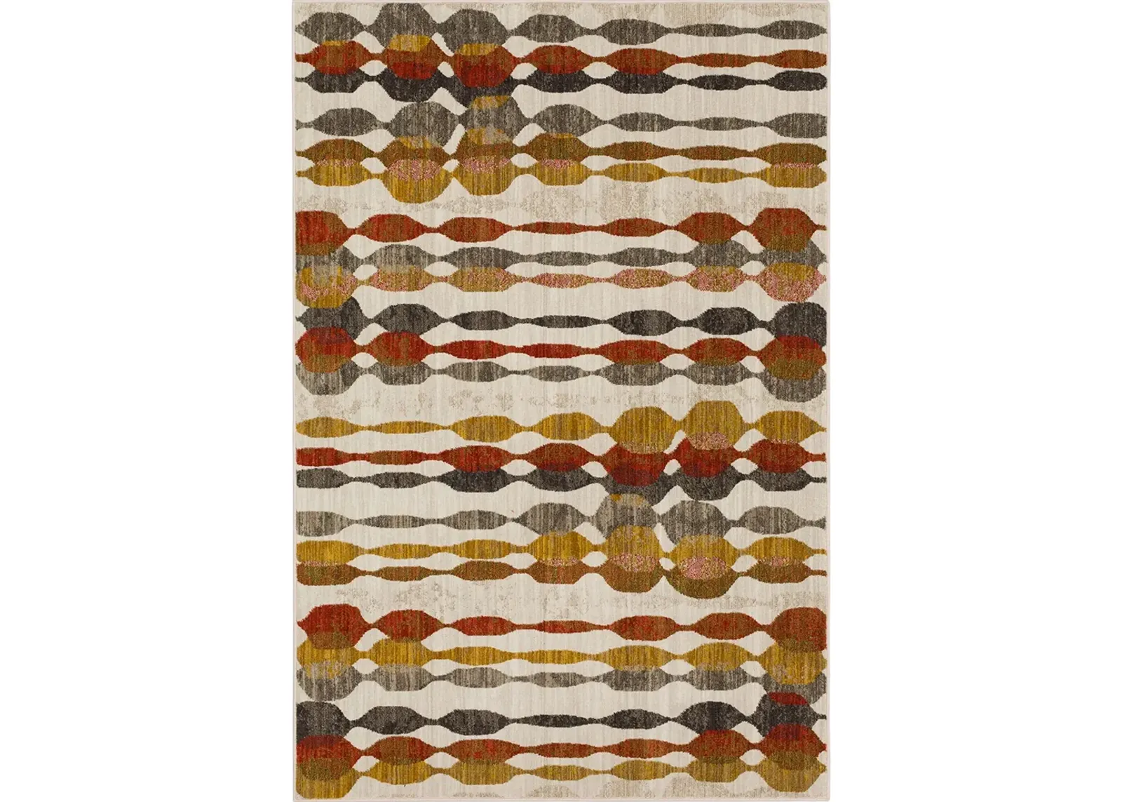 Expressions by Scott Living Acoustic Ginger 5' 3" X 7' 10" Rug