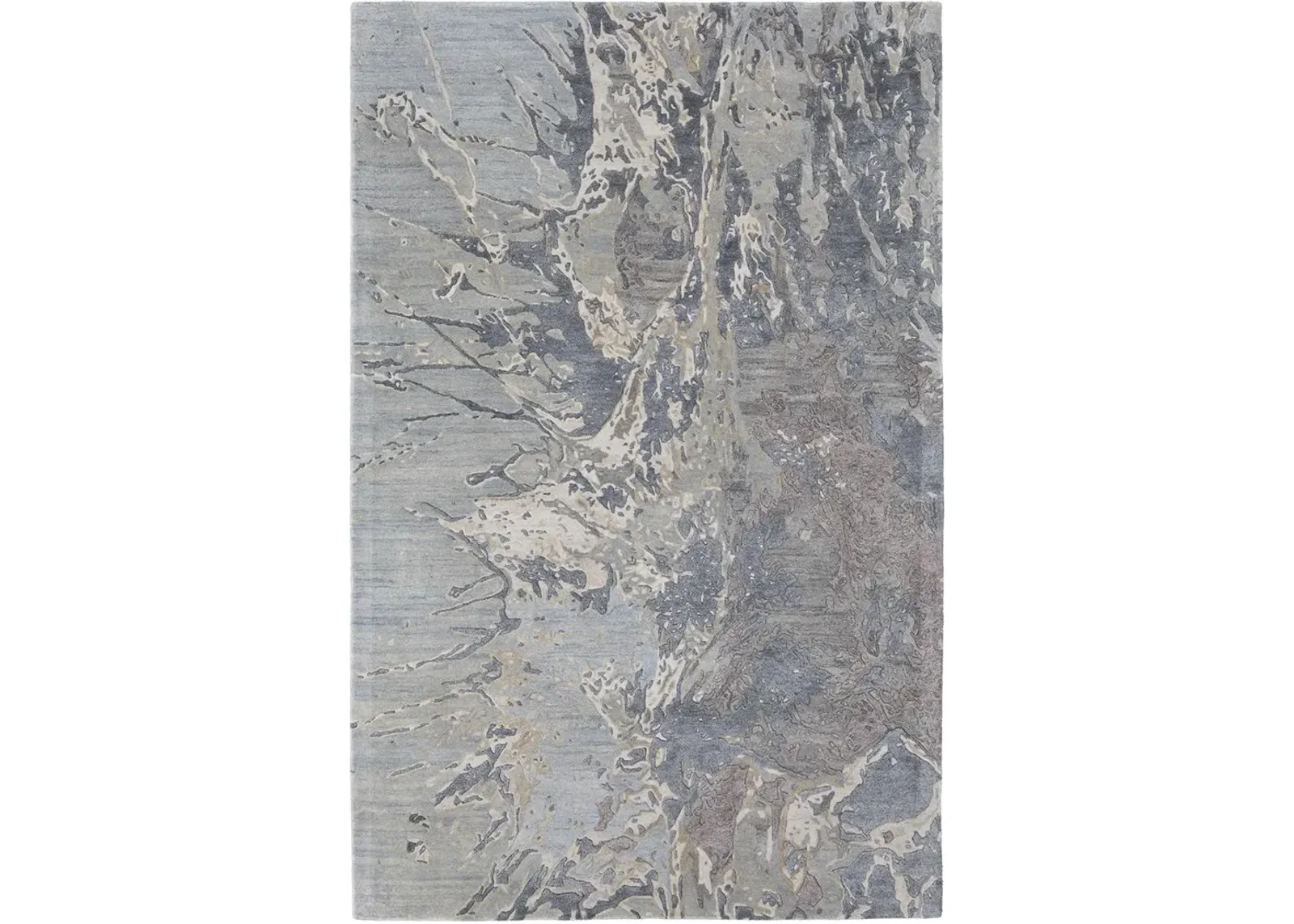 Zarah 8918F 8' x 10' Blue/Taupe/Green Rug