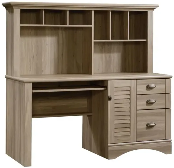 Sauder Harbor View Computer Desk W/Hutch Sao A2