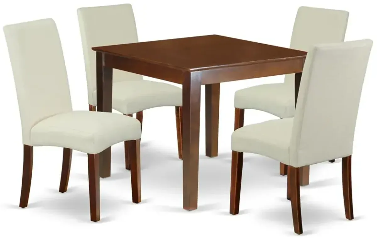Dining Room Set Mahogany, OXDR5-MAH-01