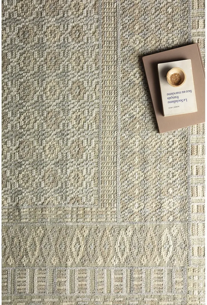 Nola NOL03 Taupe/Ocean 8'6" x 11'6" Rug