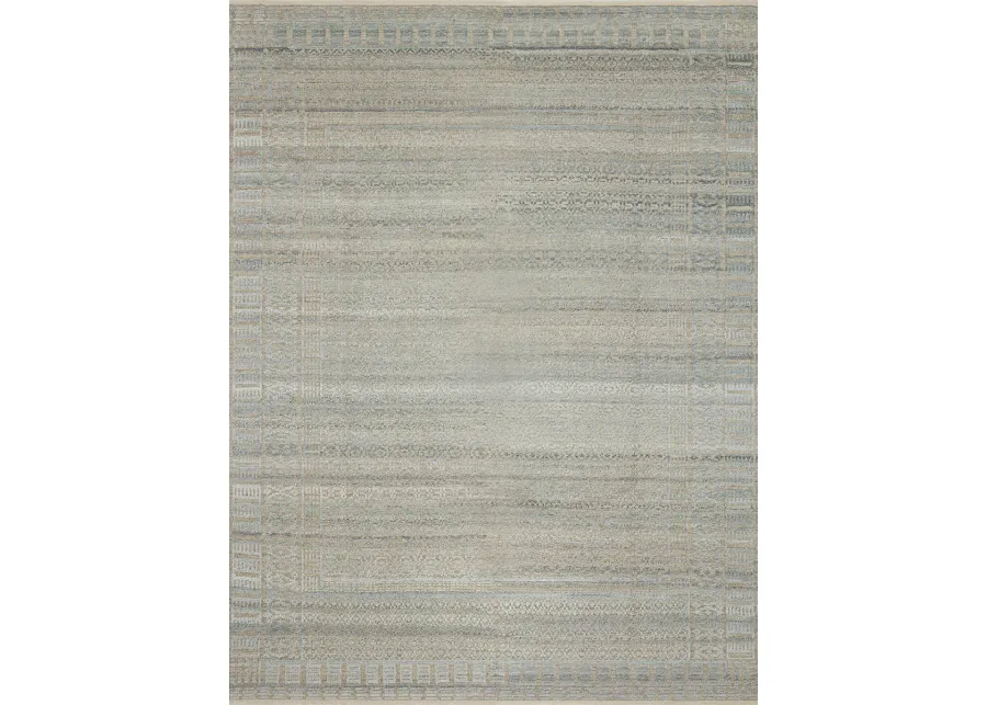 Nola NOL03 Taupe/Ocean 8'6" x 11'6" Rug