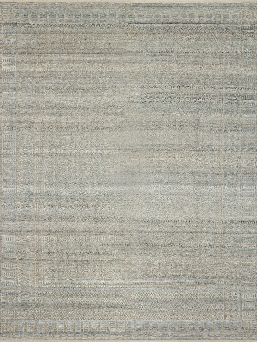 Nola NOL03 Taupe/Ocean 8'6" x 11'6" Rug