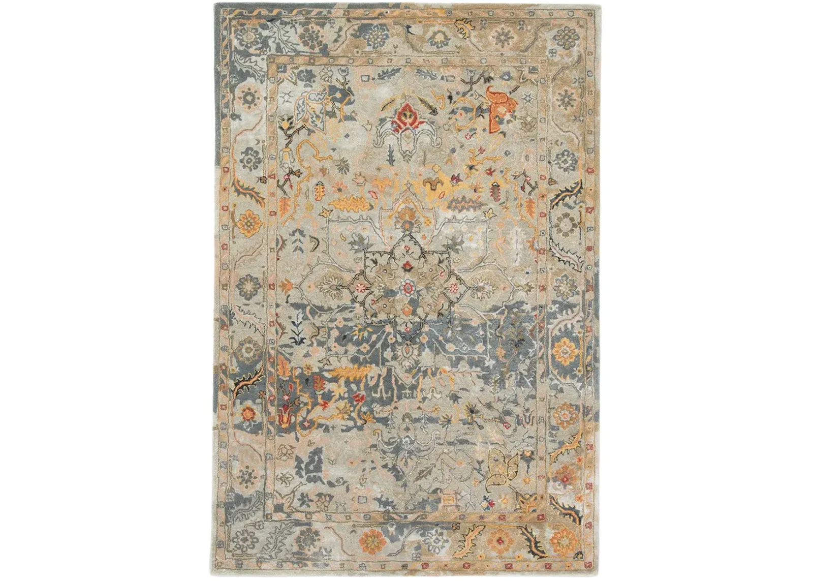 Citrine Cristobol Multicolor 3' x 10' Runner Rug