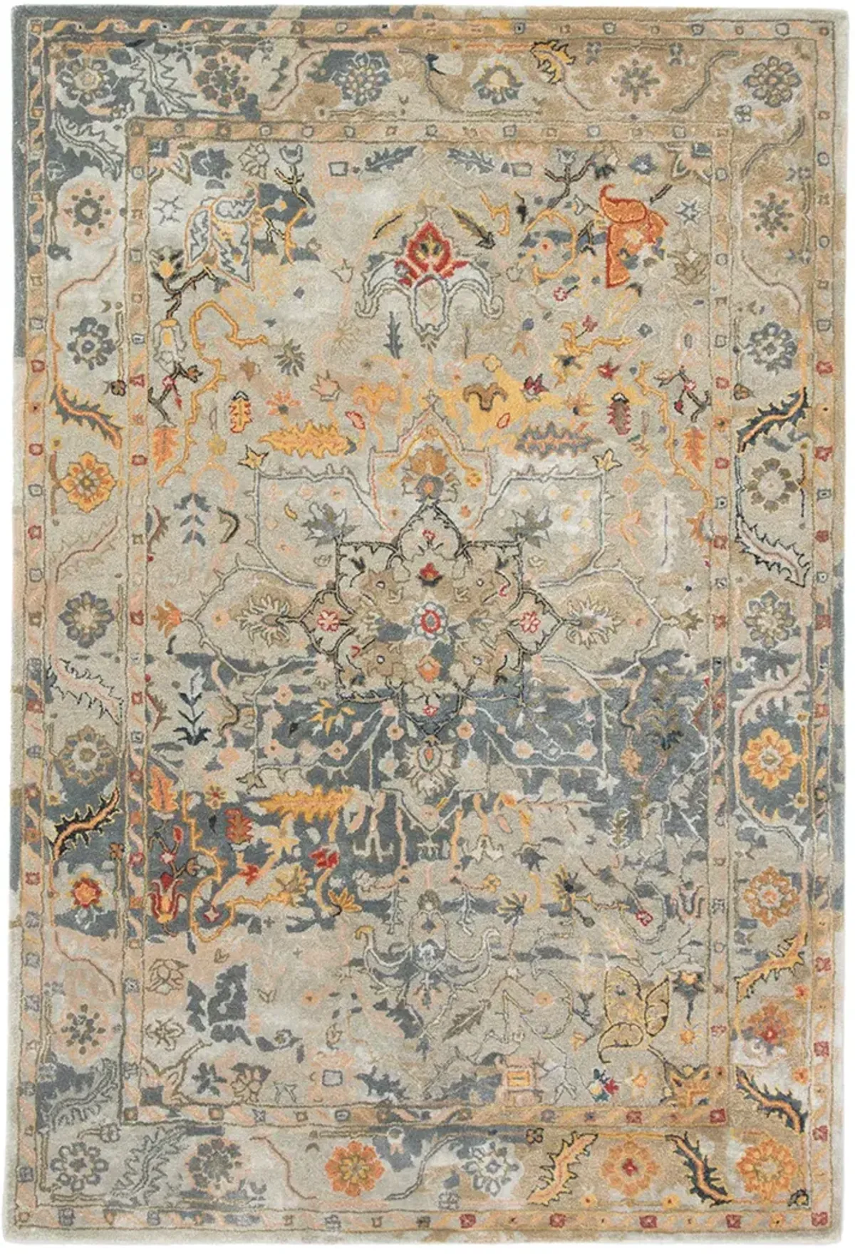 Citrine Cristobol Multicolor 3' x 10' Runner Rug