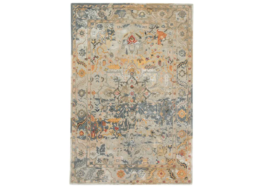 Citrine Cristobol Multicolor 3' x 10' Runner Rug