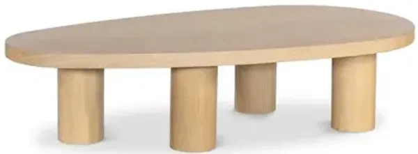 Meridian Furniture Beekman Oak Coffee Table