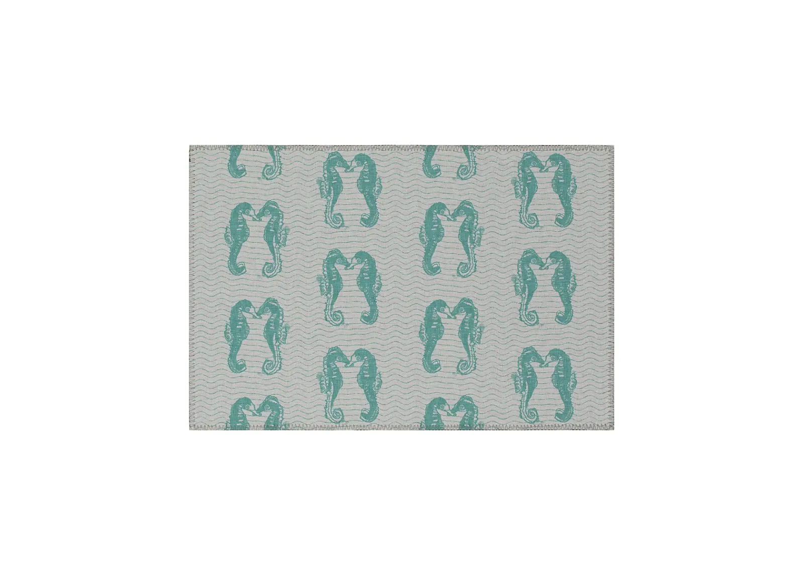 Seabreeze SZ15 Teal 20" x 30" Rug