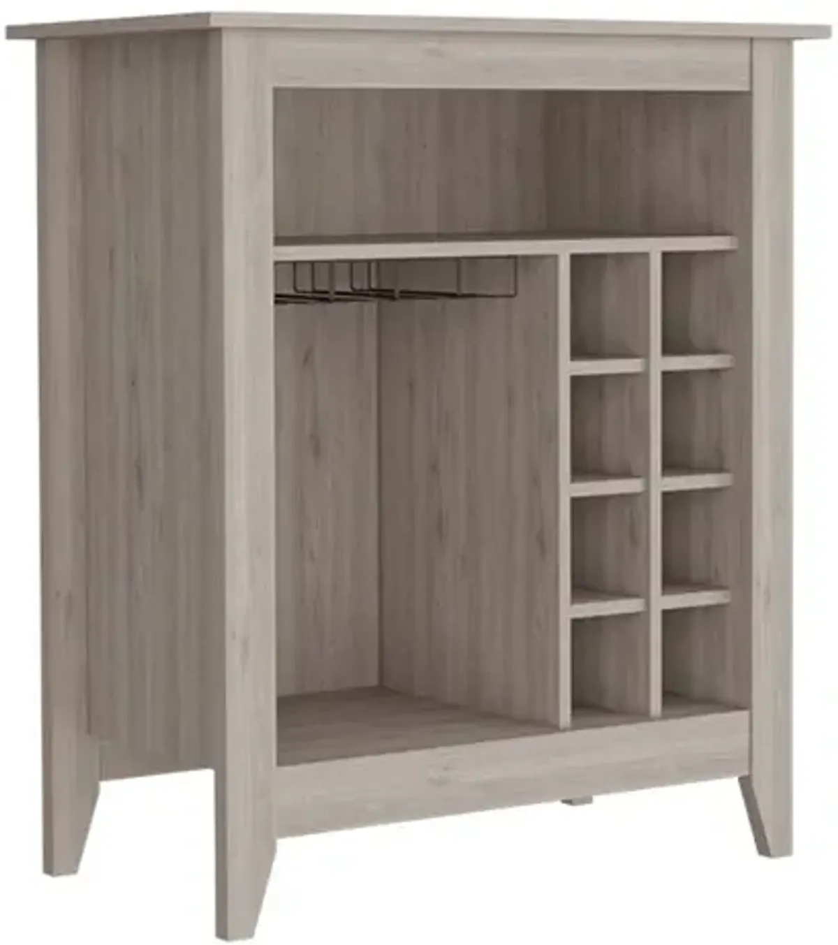 Bar Cabinet Castle, Living Room, Light Gray