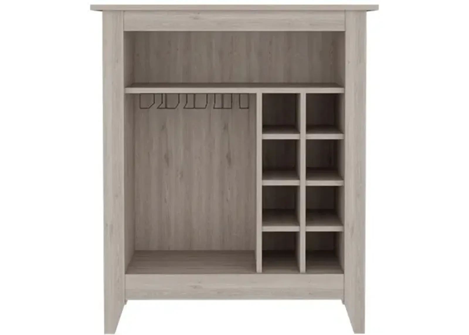 Bar Cabinet Castle, Living Room, Light Gray