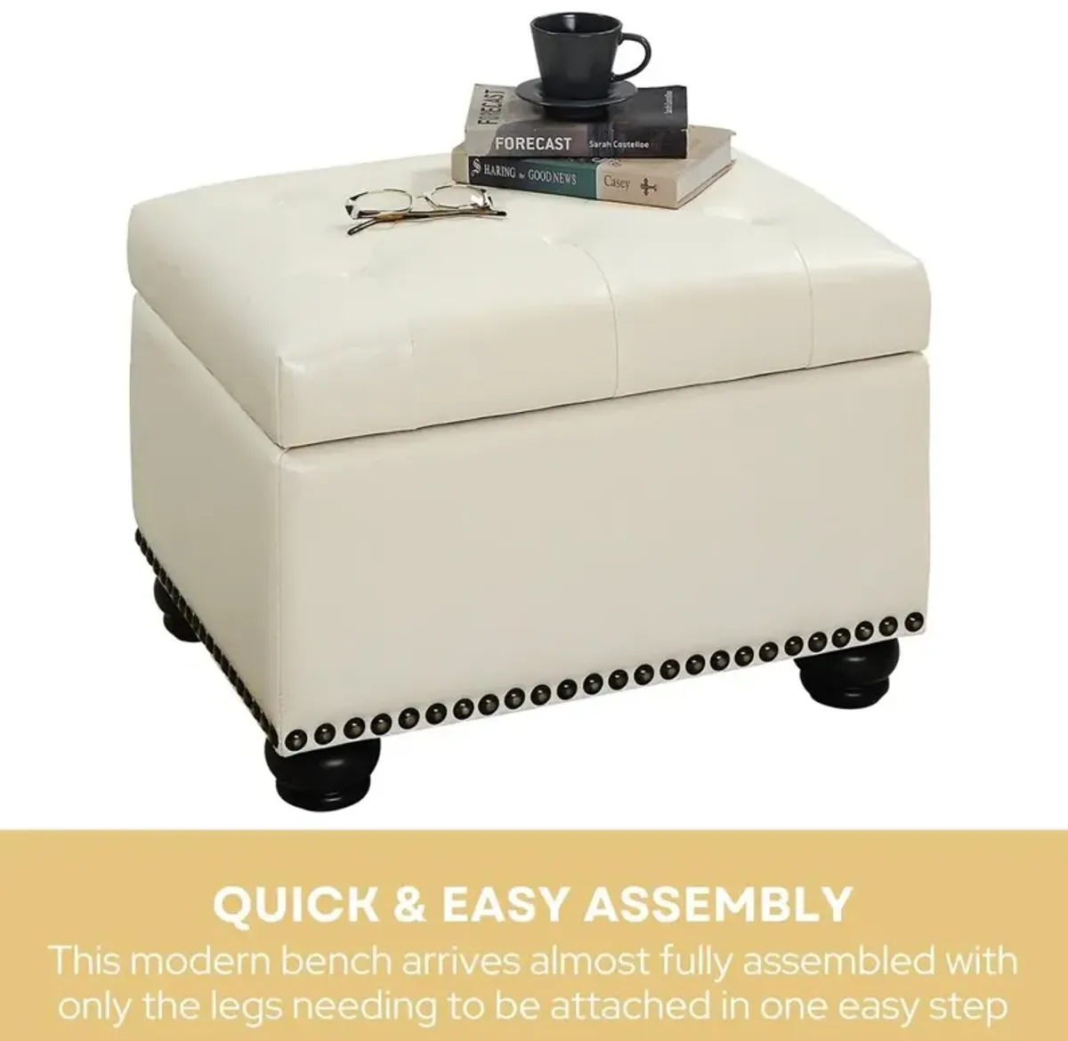 Convience Concept, Inc. 5th Avenue Storage Ottoman