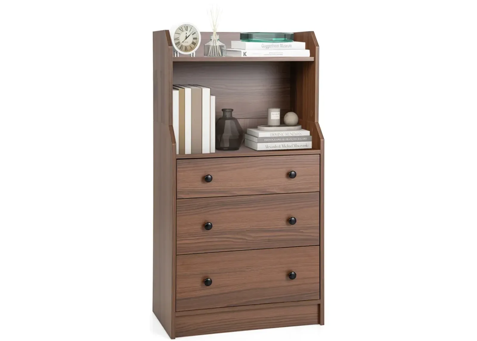 Modern Storage Dresser with Anti-toppling Device