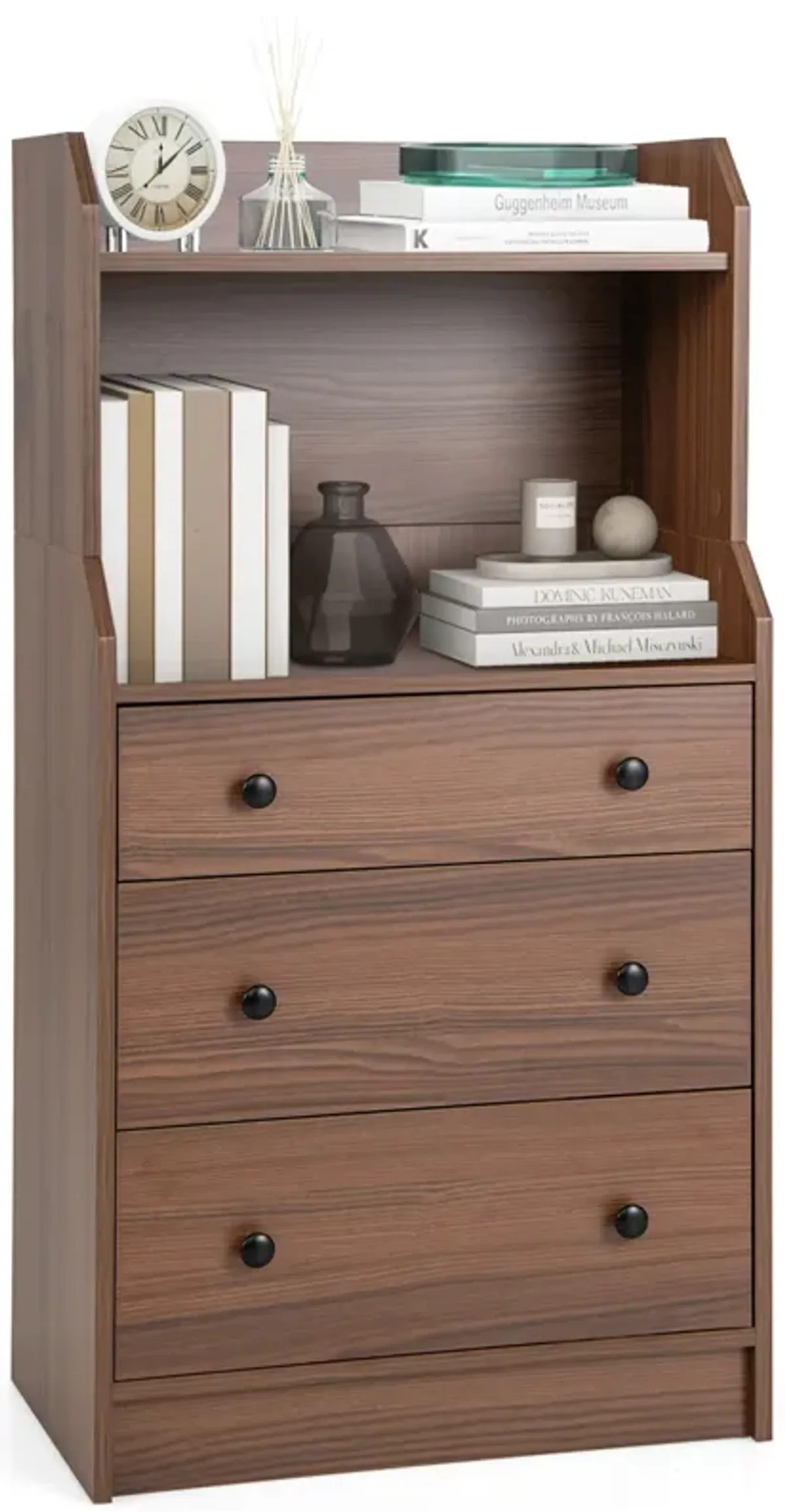 Modern Storage Dresser with Anti-toppling Device