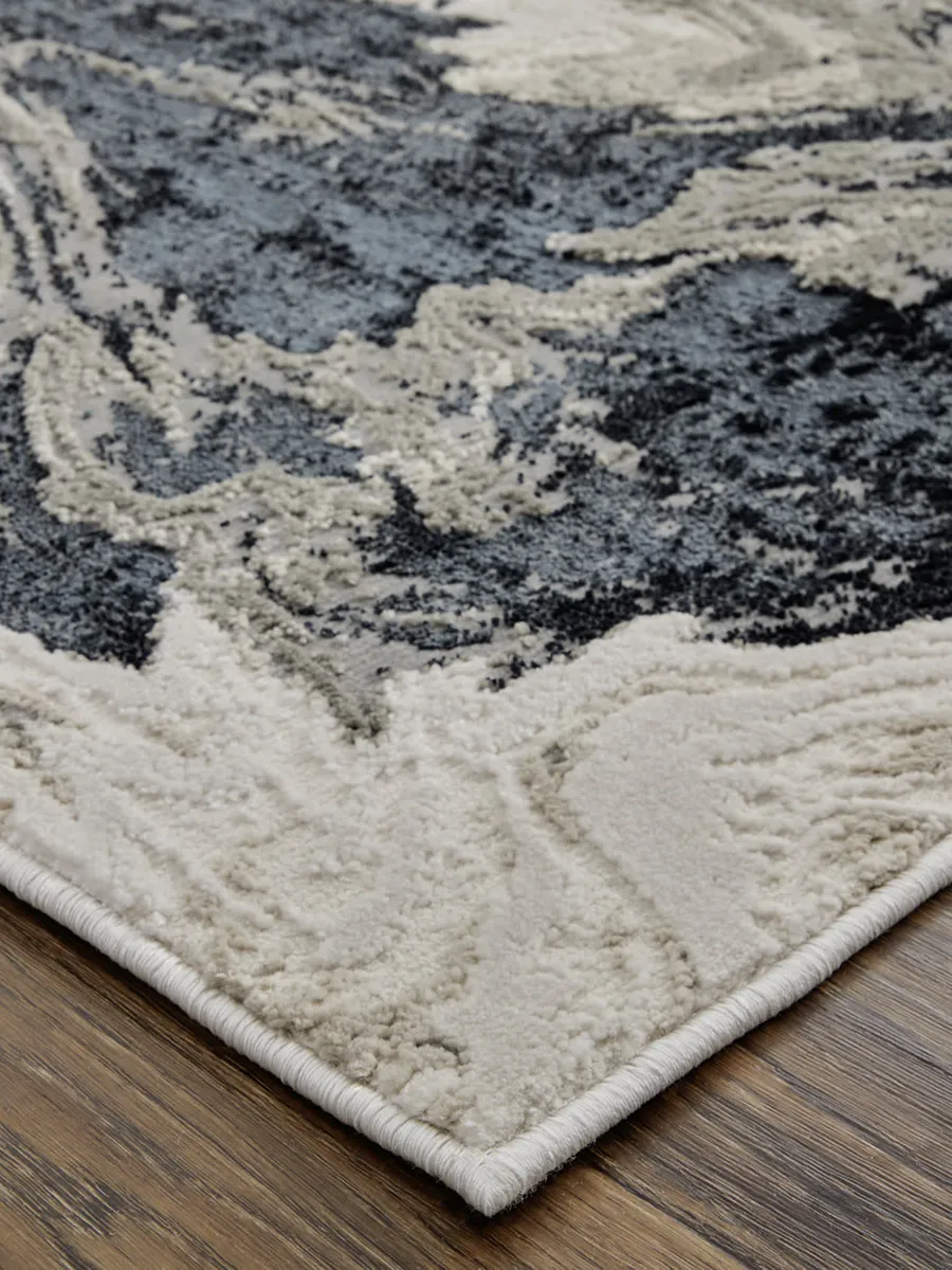 Micah 39LPF 10' x 13'2" Ivory/Black/Taupe Rug